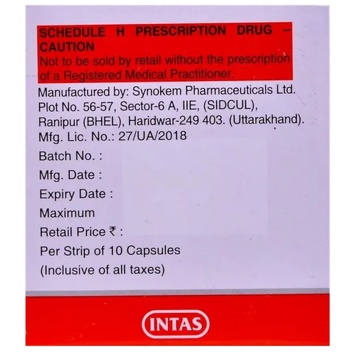 lipicure cv 10mg capsule 10's